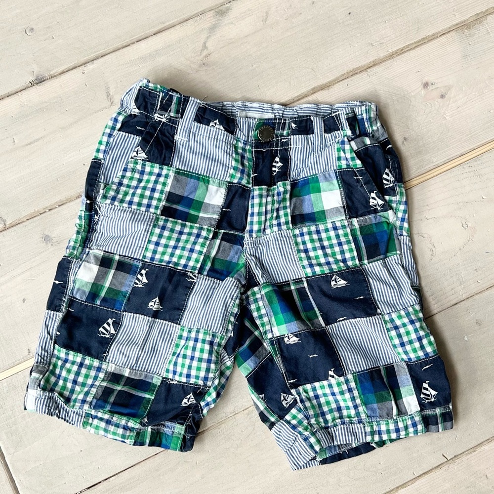 Gymboree patchwork shorts size 8